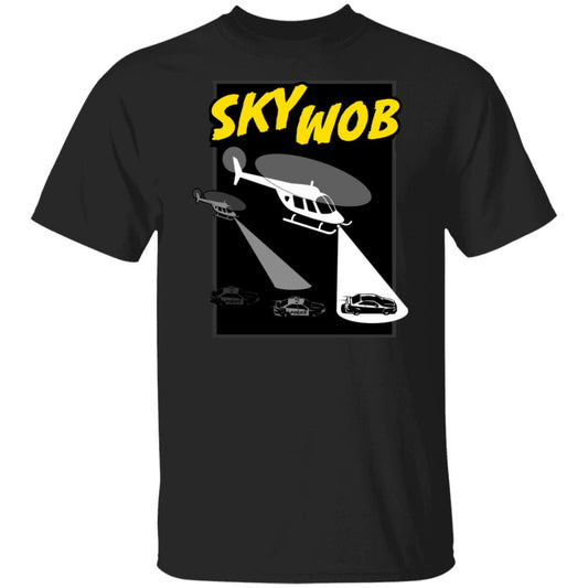 Sky Wob - @WorldWideWob Official Store - Unisex T-Shirt / Black / S - Apparel