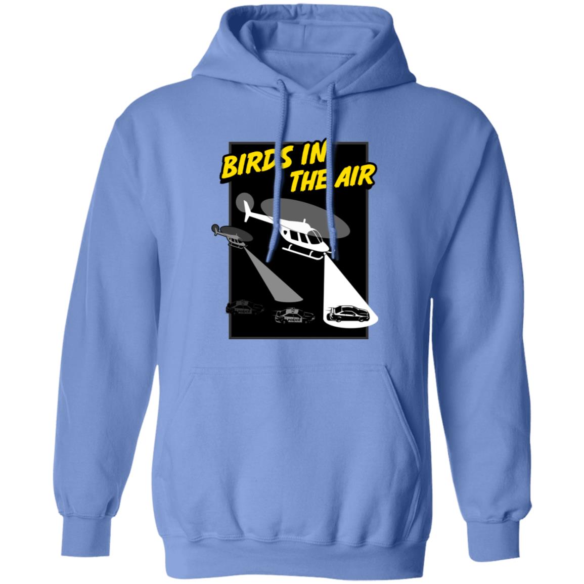 Birds In The Air - @WorldWideWob Official Store - Unisex Hoodie / Carolina Blue / S - Sweatshirts