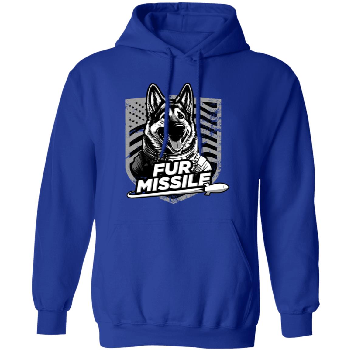 Fur Missile - @WorldWideWob Official Store - Unisex Hoodie / Royal / S - Apparel