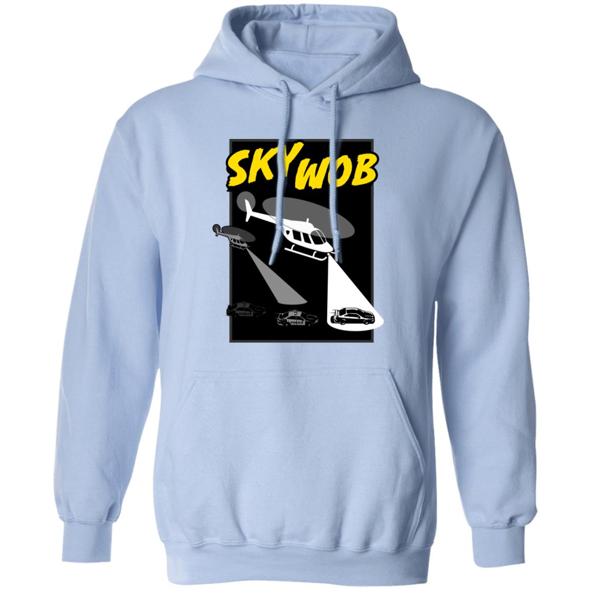 Sky Wob - @WorldWideWob Official Store - Unisex Hoodie / Light Blue / S - Apparel