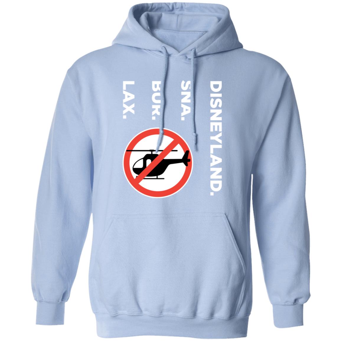 No Fly Zone - @WorldWideWob Official Store - Unisex Hoodie / Light Blue / S - Apparel