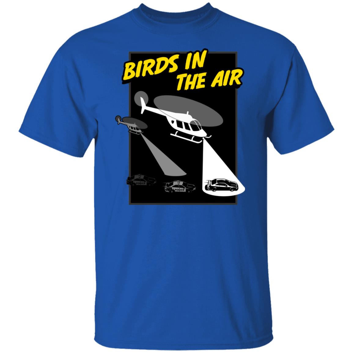 Birds In The Air - @WorldWideWob Official Store - Unisex T-Shirt / Royal / S - Sweatshirts