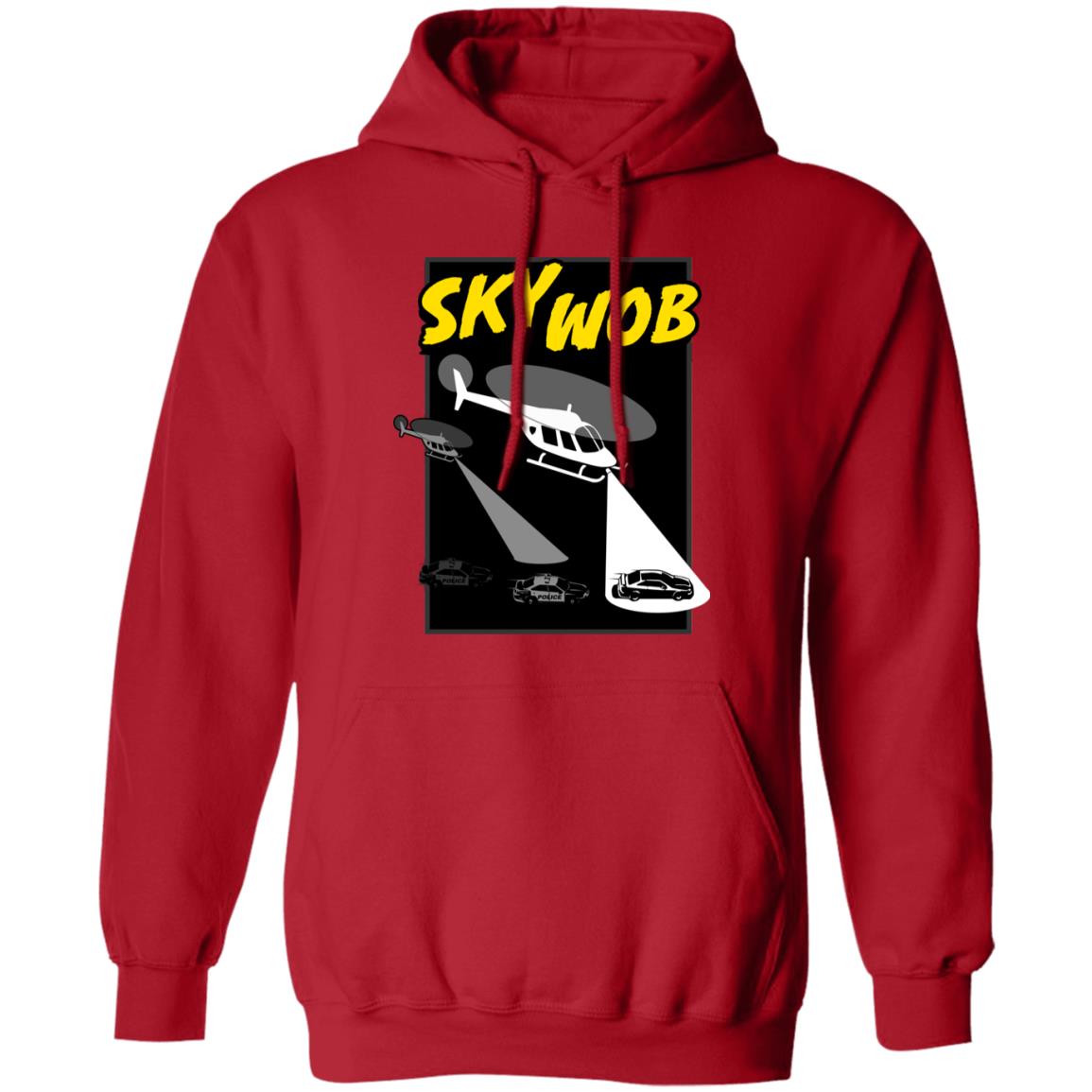 Sky Wob - @WorldWideWob Official Store - Unisex Hoodie / Red / S - Apparel